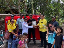 NHM Peduli Perkuat Infrastruktur Air Bersih di Desa Tiowor
