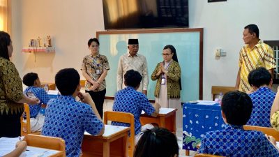 Wawali Ternate Berikan Motivasi kepada Peserta Ujian Sekolah 