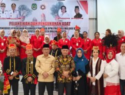 Pengurus Kerukunan Keluarga Kawanua Dilantik, Wagub Ajak Bersatu Bangun Malut