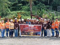 Gali Pengalaman Industri, Mahasiswa Teknik Pertambangan UMMU Sambangi PT NHM