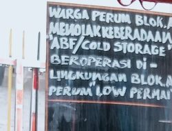 Khawatir Ganggu Kenyamanan Lingkungan, Warga Perumahan Low Permai Tolak Keberadaan Cold Storage 