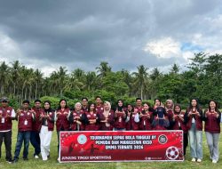 Perkuat Persaudaraan, Mahasiswa KKSD UMMU Gelar Turnamen Sepak Bola