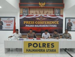 Polres Halmahera Utara Ungkap 235 Kasus Sepanjang Januari-Mei 2026