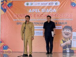 Bupati Haltim Pimpin Apel Siaga Sensus Ekonomi 2026