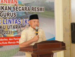 Kukuhkan Pengurus KSL Malut, Wagub Dorong Koordinasi Lintas Sektor 