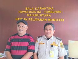 DKP Morotai dan Balai Karantina Perketat Distribusi Hasil Laut 