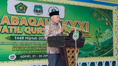 Buka MTQ Maluku Utara, Wagub Serukan Al-Quran Sebagai Ruh Pembangunan