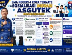 SMA Negeri 4 Ternate Luncurkan ASGUTEK, Kolaborasi Guru dan Teknologi untuk Sekolah Masa Depan