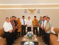 Wali Kota Ternate Temui Gubernur Sherly, Minta Dukungan Sukseskan Rakernas JKPI 2026