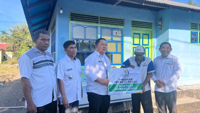 Pemkot Salurkan Bantuan untuk Warga Terdampak Puting Beliung di Sulamadaha