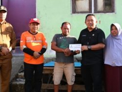 Pemkot Ternate Salurkan Bantuan untuk Warga Terdampak Puting Beliung