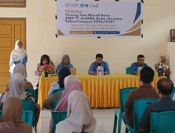 SMP IT Albina Perkuat Sinergi Lewat Orientasi Orang Tua Murid Baru