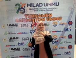 Turnamen Badminton Meriahkan Milad ke-25 UMMU, Rektor Tekankan Sportivitas 