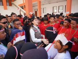 Gubernur Maluku Utara Tanamkan Semangat Kemerdekaan pada Siswa Sekolah Rakyat 