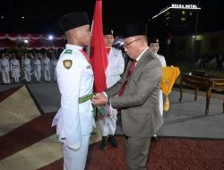 Wali Kota Ternate Kukuhkan 62 Paskibraka di Benteng Oranje 