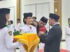 Bupati Ubaid Kukuhkan 40 Paskibraka Halmahera Timur
