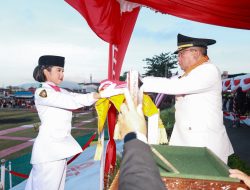 Wali Kota Ternate Apresiasi 2 Tim Paskibraka di Upacara HUT Kemerdekaan RI