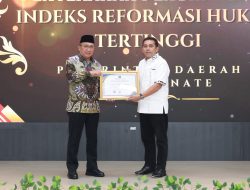 Pemkot Ternate Borong 3 Penghargaan dari Kementerian Hukum