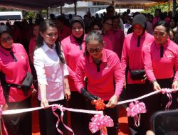 Sherly Puji Kepedulian Bhayangkari Sediakan Air Bersih dan MCK di Malut