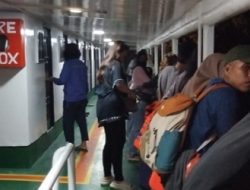 KM Bunda Maria Rute Ternate-Babang Kandas, Penumpang Bertahan Berjam-jam Tunggu Air Pasang