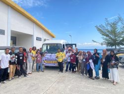 NHM Fasilitasi Transportasi 78 Pelajar Halut, Dukung Pendidikan dan Prestasi Generasi Muda