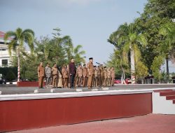 Pimpin Apel Pagi, Wagub Sarbin Soroti HUT Pemprov hingga Karhutla 