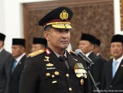 Prabowo Lantik Suyudi Ario Seto Jadi Kapolri