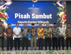 Kakanwil Kemenkum Maluku Utara Berganti, Wagub Sarbin Titip Harapan Besar