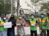 Yakesma Maluku Utara Bagikan Ratusan Masker Cegah Paparan Asap Karhutla 