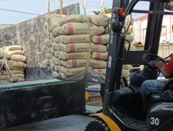 50 Ribu Sak Semen Masuk Maluku Utara